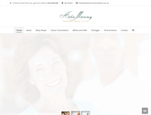 Tablet Screenshot of helenmoroneystylist.com.au